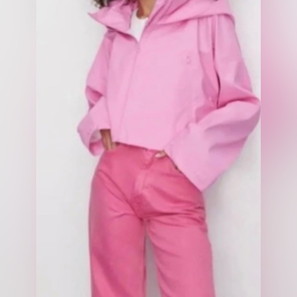 Zara Jackets & Blazers - ZARA - crop - Rain Jacket